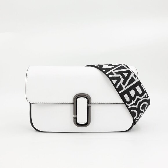 Marc Jacobs Women's The Bicolor J Marc Shoulder Bag White OS - Picture 3 of 12